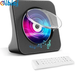 Lettore CD Da Scrivania Con Trasmettitore Bluetooth, Lettore Radio Portatile Con - Foto 1 di 12