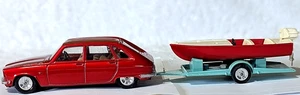 Solido Renault Maxicar 612 With Trailer & Boat 469 ~ Vng Diecast Model Car 23929 - Picture 1 of 23
