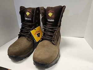 Herman Survivors Men Dover Steel Toe 7 1/2 Work Boots Waterproof 6" Boot Shaft - Picture 1 of 5