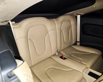 奥迪 TT MK2 8J 米色后座靠背鞋面 (2007–2014) 原始设备制造商皮革 — 第 1/2 张图片