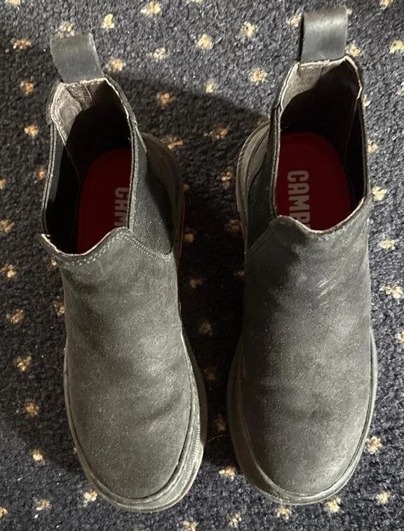 Botines CAMPER Brutus para mujer negros nobuck usados como nuevos Foto 1 de 1