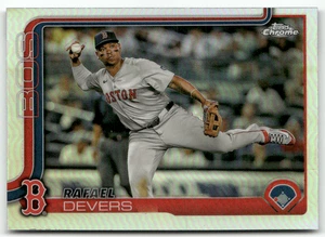 Topps Chrome MLB No. 2025 Refractor 127 Rafael Devers - Imagen 1 de 2