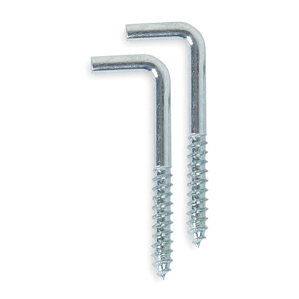 GRAINGER APPROVED 1WBL3 Shoulder Hook,Silver,Steel,2 in D,PK20 1WBL3 - Image 1 of 1