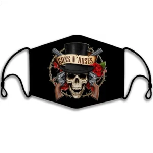 Guns N' Roses Unisex 3D Printed Face Mask - Washable and Reusable  - Picture 1 of 1