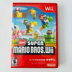 Super Mario Bros. Wii (Wii, 2009) Complete W/ Manual Tested Working SHIPS FAST!
