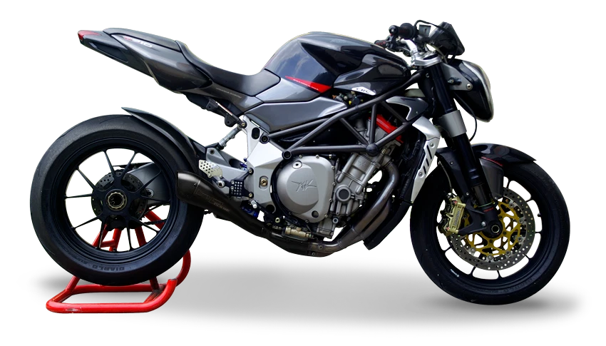 Escape Final HP Corse Hydroform Negro MV Agusta Brutale 910-750 EURO2 - Imagen 1 de 1