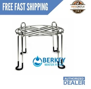 Soporte de alambre de acero inoxidable Berkey con pies antideslizantes engomados para Big Berkey - Imagen 1 de 5