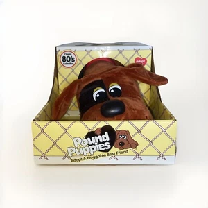 Pound Puppies Brown Classic Plush Hasbro 2019 Basic Fun 18" Toy - Picture 1 of 3