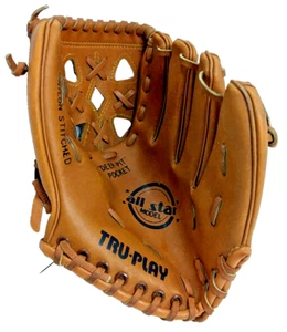 Tru-Play Youth Baseball Glove All Star Model 9" Right-Hand Thrower Vintage - Picture 1 of 10