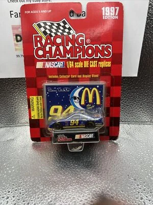 Réplica Ford Thunderbird 1997 NASCAR Racing Champions #94 Bill Elliot 1/64  Foto 1 de 2