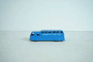 Midgetoy Blue Bus Line Die Cast Little Bus No Box B8 - Picture 1 of 7