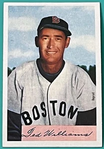 Tarjeta de sorteo de béisbol 1989 Bowman Ted Williams Boston Red Sox - Imagen 1 de 2
