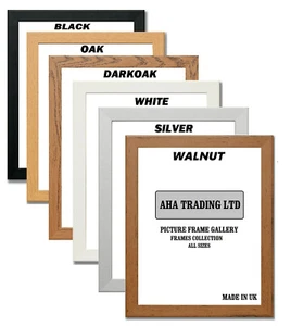 A1 A2 A3 A4 A5 BLACK Value Photo/Poster/Picture frames - All Uk sizes available - Picture 1 of 10