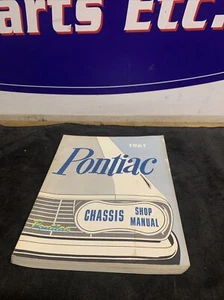 1961 Pontiac Original Chassis Shop Manual Catalina, Star Chief, Bonneville - Picture 1 of 3