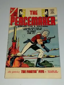 PEACEMAKER #1 VG (4.0) CHARLTON COMICS GROUP MARCH 1967 LOOSE TOP STAPLE - Foto 1 di 3