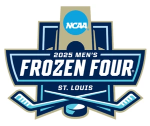 Men's Frozen Four 2025, St Louis, Vinyl Die Cut Sticker - Picture 1 of 1