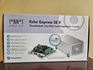 New SONNET ECHO EXPRESS SE II Thunderbolt Expansion Chassis PCIe w/ TB3 adapter! - Afbeelding 1 van 10