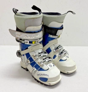 Scarpa Diva Tech Pin Compatible AT Si Boots Wrap Liners MDP 22.5 US 5.5 GREAT - Picture 1 of 8