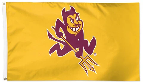 Arizona State Sun Devils SPARKY CLASSIC Official NCAA Team 3'x5' DELUXE FLAG Cover