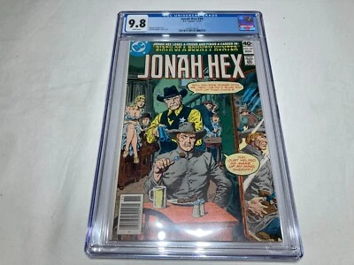 Páginas blancas de la Edad de Bronce de Jonah Hex 30 CGC 9,8 casi nuevo/m Birth of a Bounty Hunter 1979 Foto 1 de 4
