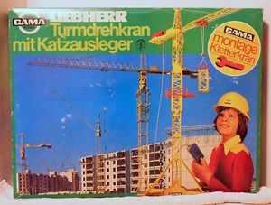 GAMA TOWER CRANE #2895 WITH THE ORIGINAL BOX - Picture 1 of 3