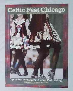 Celtic Fest Chicago Poster 16.-17. September 2006 Grant Park Illinois 18" x 24" irisch - Bild 1 von 5