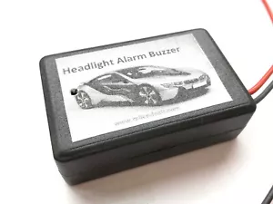 Car Headlight On Buzzer Alarm Reminder, Universal Kit, Save your car Battery DIY - Picture 1 of 5