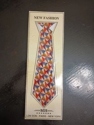 New HM Men's 100% Silk Neck ties mix colors  L 132 cm W 95 mm - Image 1 of 2