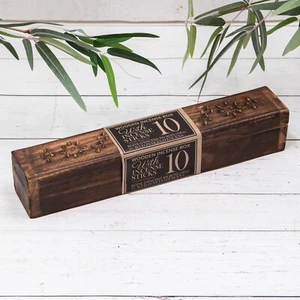 Holz Weihrauchbox Joss Sticks Halter Brenner - Bild 1 von 5