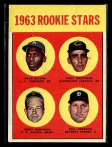 1963 Topps Baseball #466 Rookie Stars w/ Bill Freehan - EX          #3961 - Picture 1 of 2