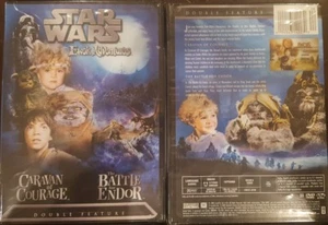 STAR WARS AN EWOK ADVENTURE; CARAVAN OF COURAGE & BATTLE FOR ENDOR BRAND NEW DVD - Picture 1 of 4