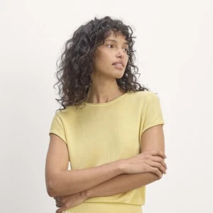 Everlane Oversized Knit Top In Parsnip - Size Small - NWT (small mark) - Picture 1 of 5