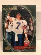 1997 Press Pass Red Zone #39 Danny Wuerffel (vs Florida St)