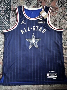 New York Knicks Jalen Brunson #11 Jordan 2024 NBA All-Star Game Swingman 2XL - Picture 1 of 8
