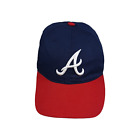 Vintage Atlanta Braves Hat Cap Baseball Adjustable Blue Red