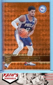 Tobias Harris 2021Donruss Elite "Orange" #103 Philadelphia 76ers - Picture 1 of 2