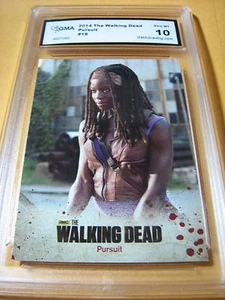 THE WALKING DEAD 2014 PURSUIT MACHIONNE # 18 GRADED 10 L@@@K - Picture 1 of 1