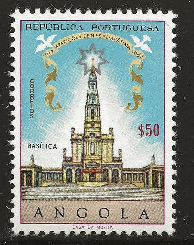 Angola Scott #529, Single 1967 Complete Set FVF MNH Cover