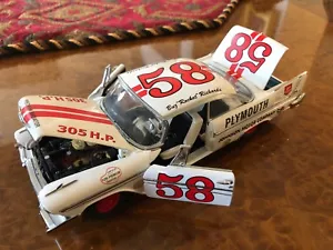 Danbury Mint 1:24 | BRAND NEW | 1958 Plymouth Fury Stock Car - Picture 1 of 12