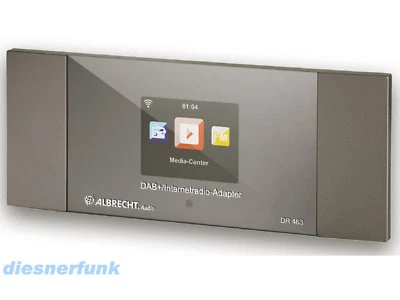 Albrecht DR 463+ Internet-, DAB+ UKW-Radio Adapter, Bluetooth, WLAN, Spotify - Bild 1 von 3