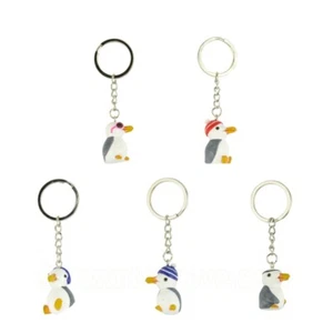 Seagull Keyring / Key Fob - Quirky cute Gulls - Various designs - TRACKED POST! - Picture 1 of 1