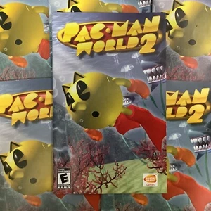 Pac-Man World 2 PS2 PlayStation 2 solo manual de instrucciones - Imagen 1 de 3
