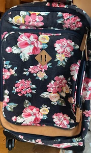 Brand New Pottery Barn Teen Northfield Bloom Burst Carry-On Spinner Luggage - Picture 1 of 2