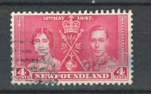 NEWFOUNDLAND COMMONWEALTH POSTAL USED CLASSIC CORONATION STAMP LOT( NEFO 418) - Picture 1 of 1