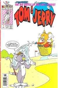 Tom And Jerry Big Battle Of Concourse Nov 1993 Harvey Classics Vintage - Picture 1 of 8