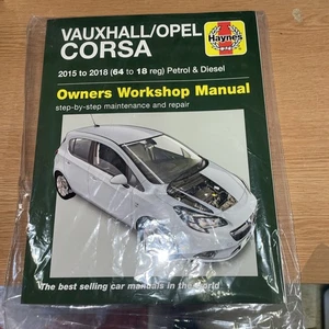 Vauxhall/Opel Corsa Petrol/Diesel (15-18) 64-18 Haynes Repair Manual (Paperback) - Picture 1 of 3