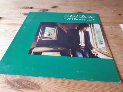 Nick Drake - Five Leaves Left - 1972 UK 1st Reissue  A3u B3u- Vinyl Record - Image 1 of 4