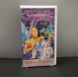 Animated Classics Star Wars Droids The Pirates And The Prince VHS - Picture 1 of 9