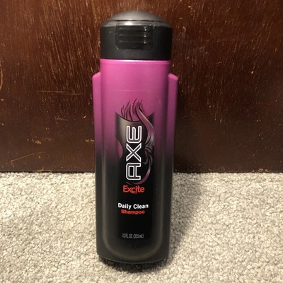 AXE Excite Daily Clean Shampoo Purple & Black Bottle, 12oz - Image 1 of 4