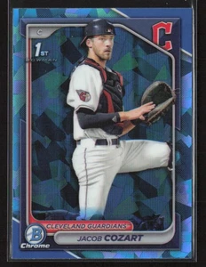 Jacob Cozart 2024 Bowman Draft Sapphire Edition #BDC-30 Cleveland Guardians - Imagen 1 de 2